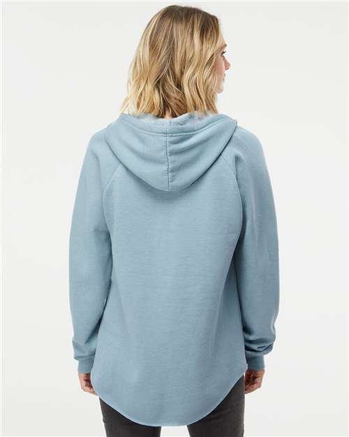 Independent Trading Co. PRM2500 Women's Jogger Pants - Misty Blue - Back