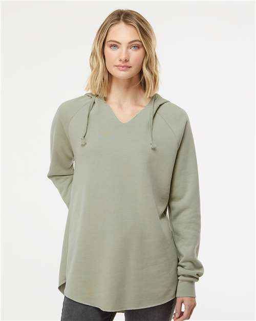 Independent Trading Co. PRM2500 Women's Jogger Pants - Sage - Front