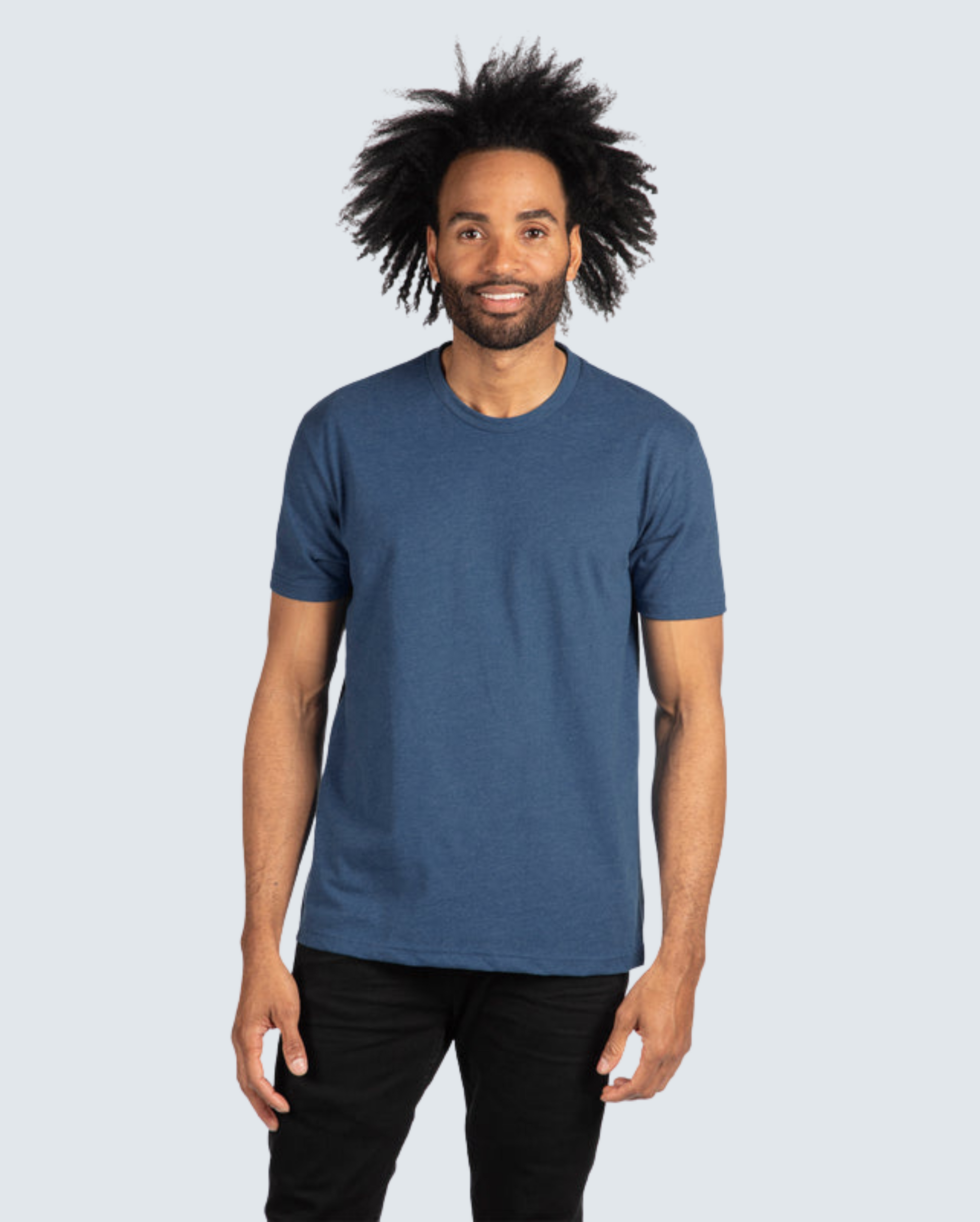 The Signature Crew - Heather Cool Blue