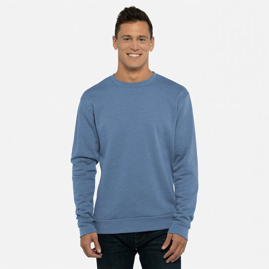 Malibu Sweatshirt - Heather Bay Blue - The American Threads