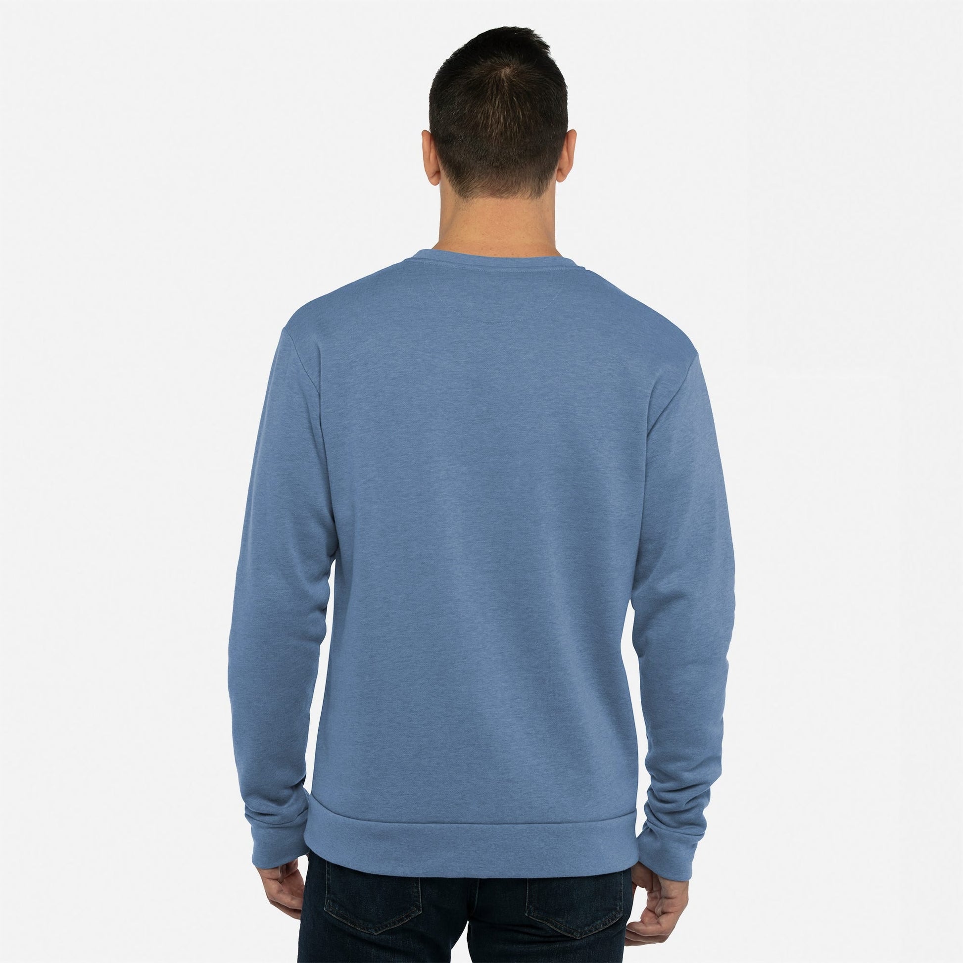 Malibu Sweatshirt - Heather Bay Blue - The American Threads