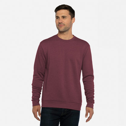 Malibu Sweatshirt - Heather Maroon - The American Threads