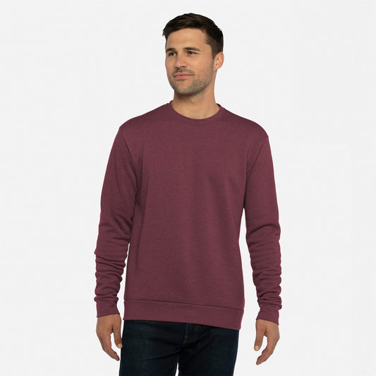 Malibu Sweatshirt - Heather Maroon - The American Threads
