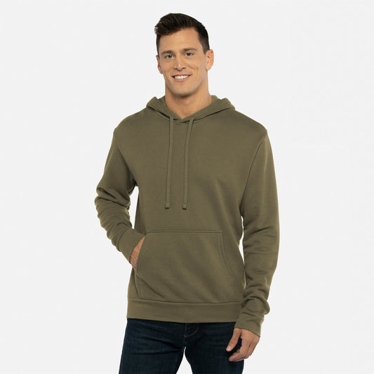 Laguna Sueded Hoodie - Military Green - The American Threads