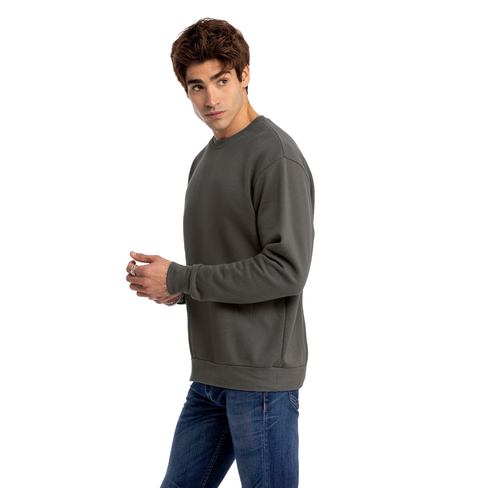 Comfy Threads Fleece Sweatshirt in Heavy Metal