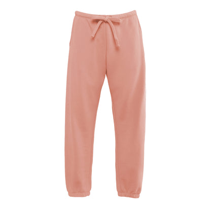 Women's sueded French Terry sweatpants - Desert Pink - The American Threads