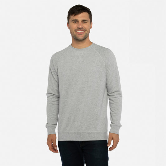Laguna Raglan Sweatshirt - Heather Gray - The American Threads