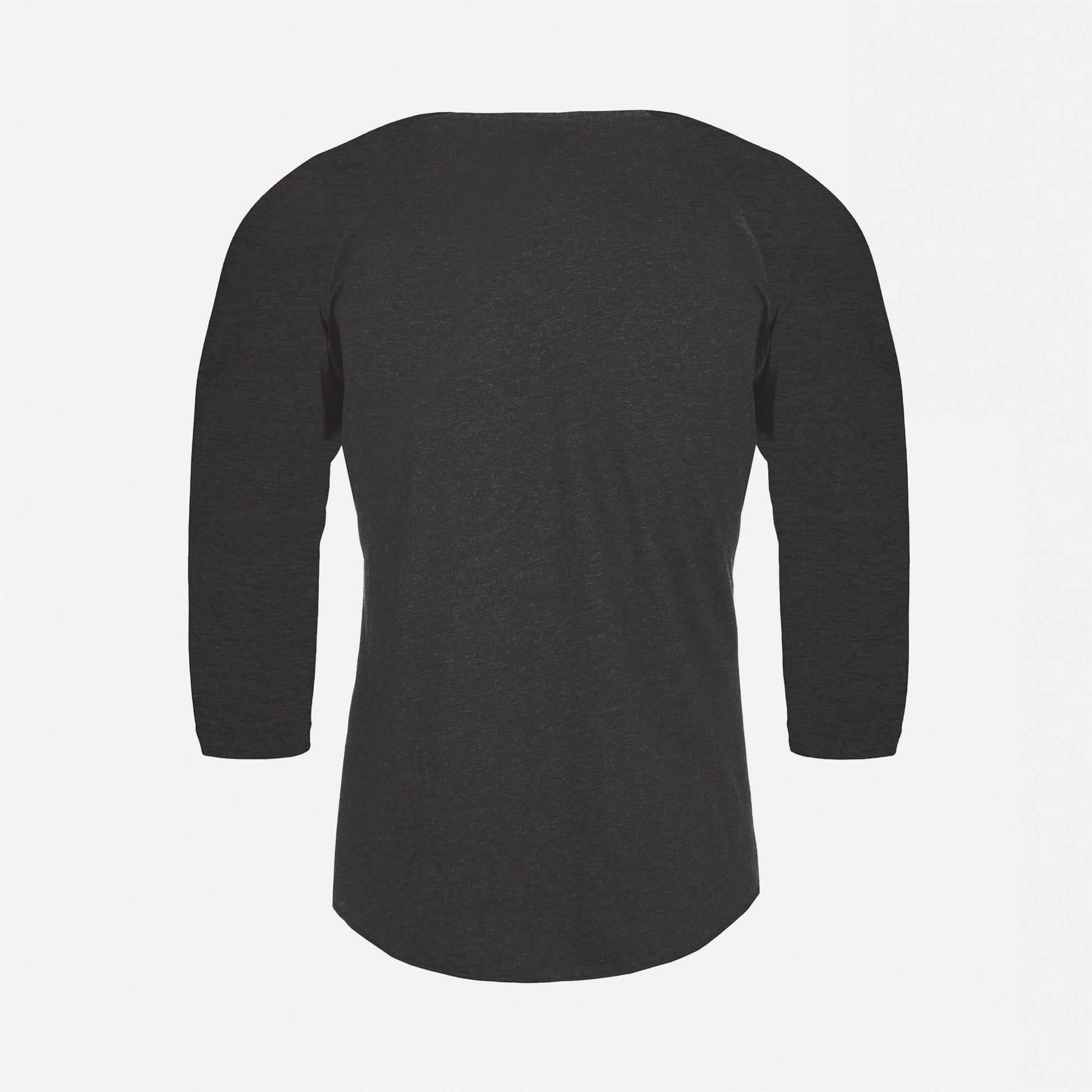 Tri-Blend 3/4 Raglan T-Shirt - Vintage Black / Vintage Black - The American Threads