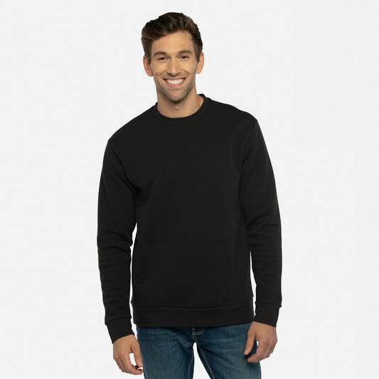 Santa Barbara Pocket Sweatshirt - Black - The American Threads