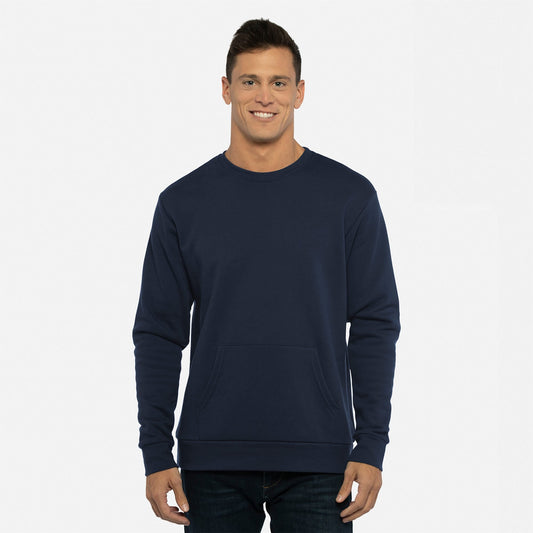 Santa Barbara Pocket Sweatshirt - Midnight Navy - The American Threads