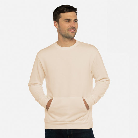 Santa Barbara Pocket Sweatshirt - Natural - The American Threads