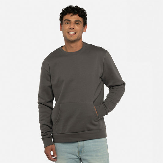 Santa Barbara Pocket Sweatshirt - Heavy Metal - The American Threads