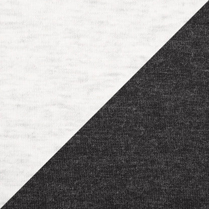 Tri-Blend 3/4 Raglan T-Shirt - Heather White / Vintage Black - The American Threads
