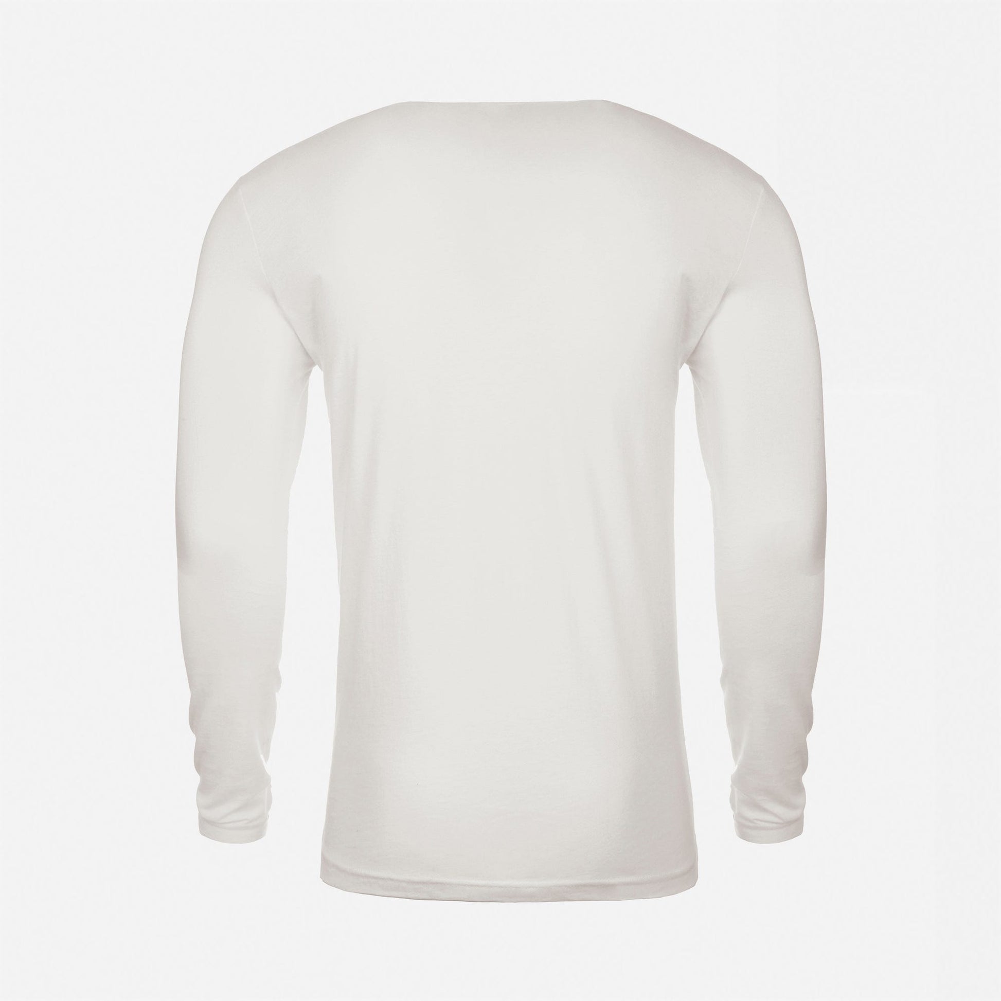 Cotton Long Sleeve T-Shirt - White - The American Threads