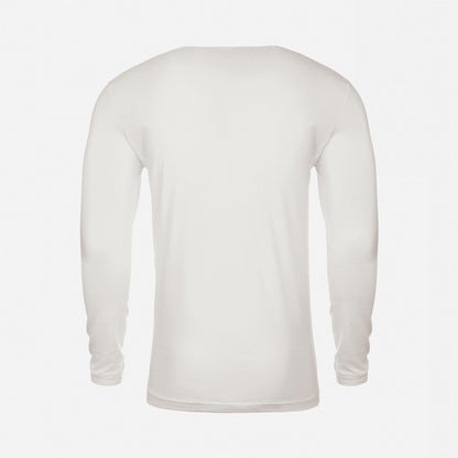 Cotton Long Sleeve T-Shirt - White - The American Threads