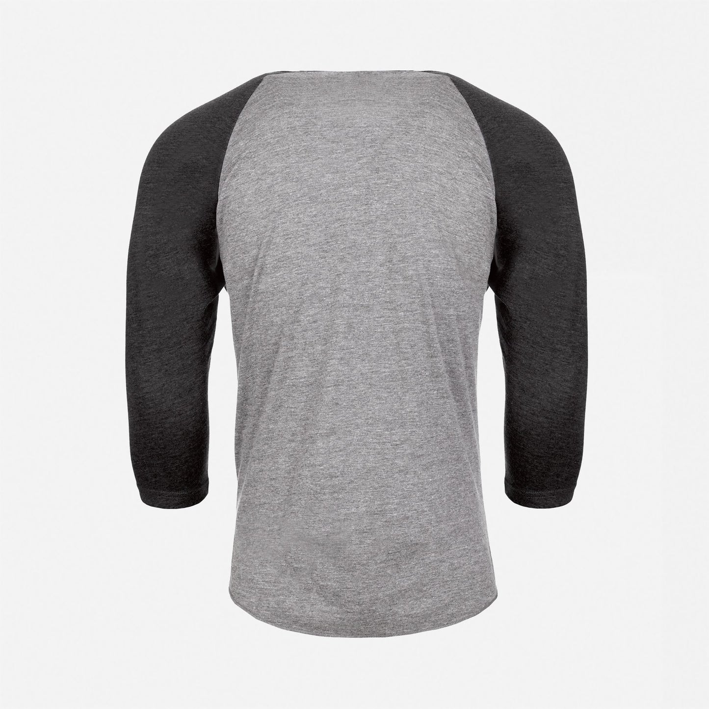 Tri-Blend 3/4 Raglan T-Shirt - Vintage Black / Premium Heather - The American Threads