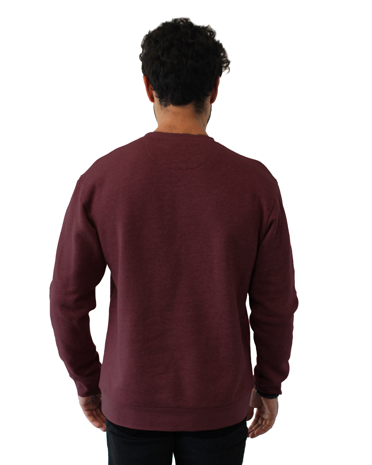 Malibu Sweatshirt - Heather Maroon - The American Threads