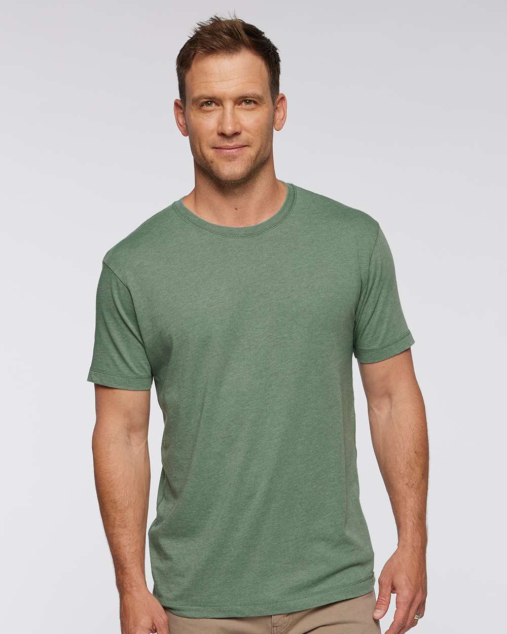 Unisex Vintage Wash Tee – Basil - S