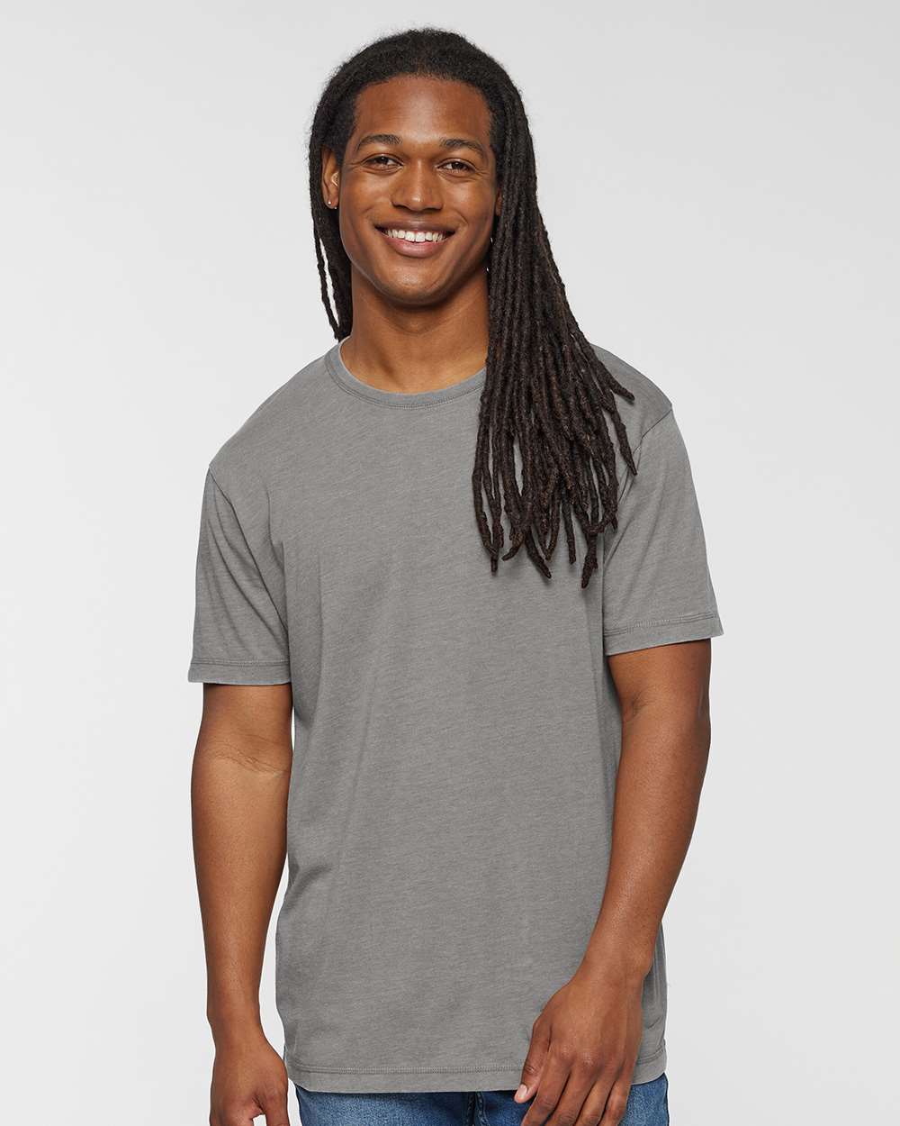 Unisex Vintage Wash Tee – Grey - S