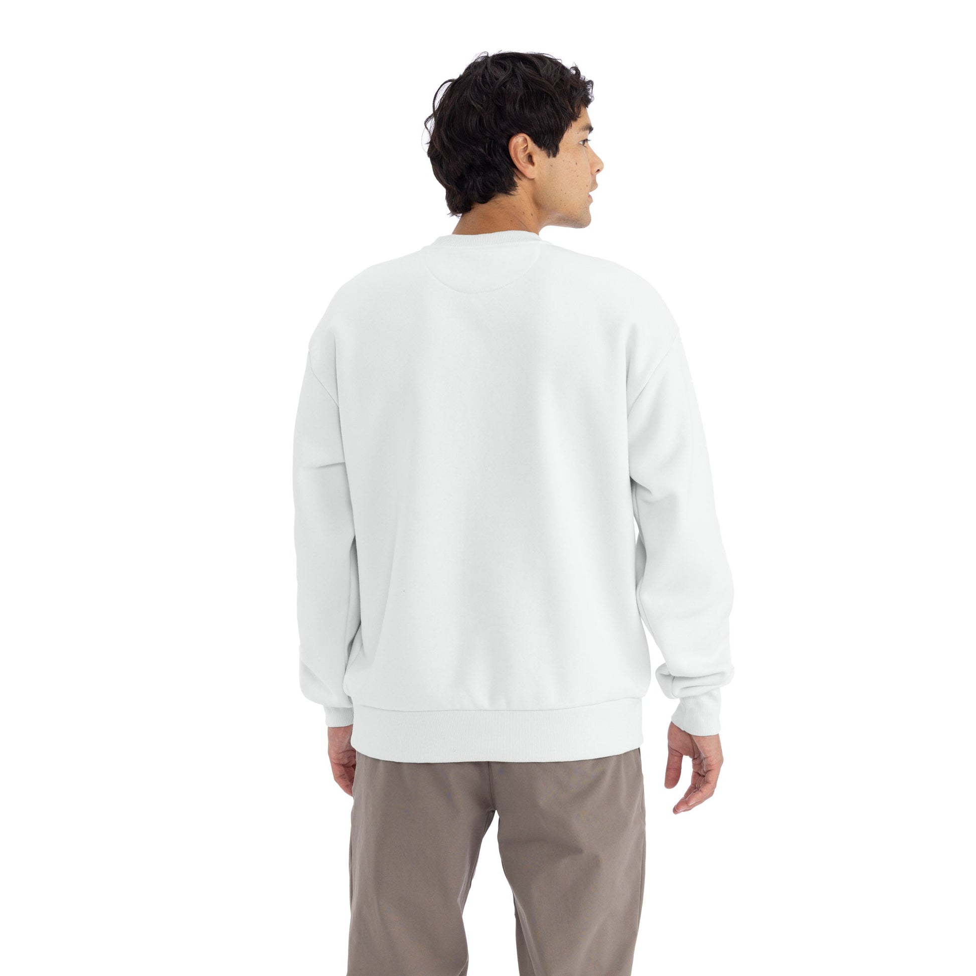 Heavyweight Sweatshirt - Bone - The American Threads