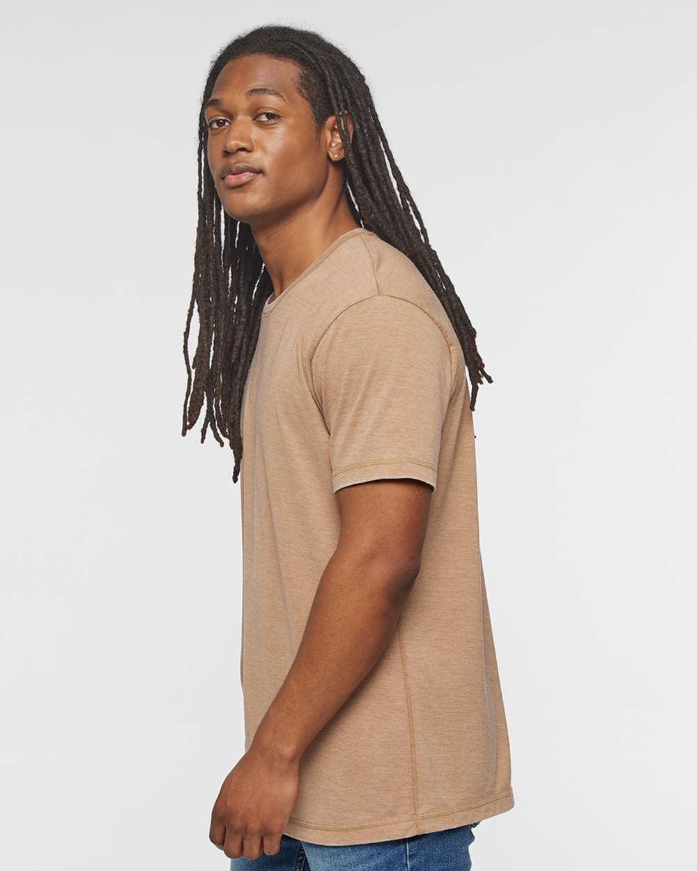 Unisex Vintage Wash Tee – Coyote Brown - M