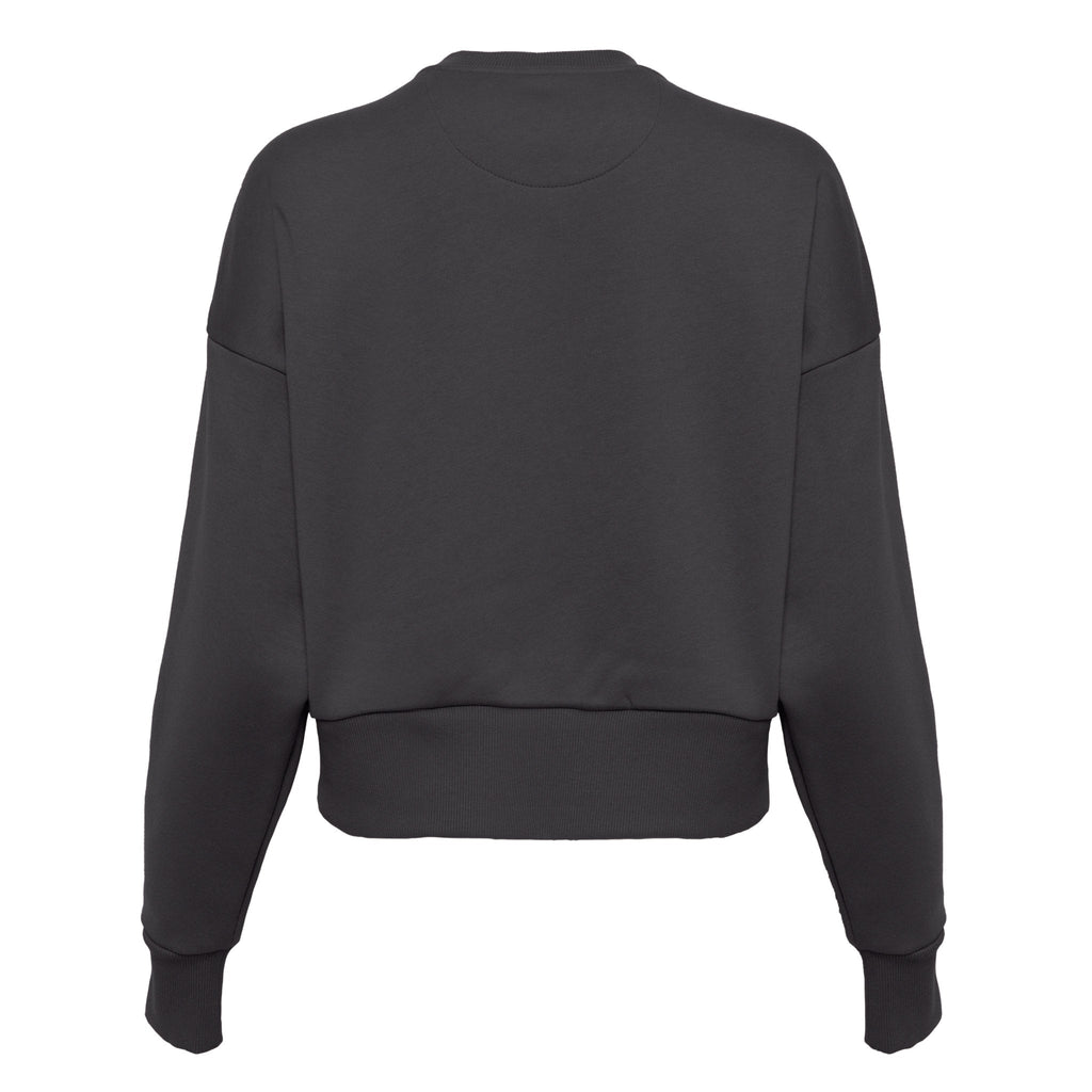 Women's Heavyweight Sweatshirt - Graphite Black - The American Threads