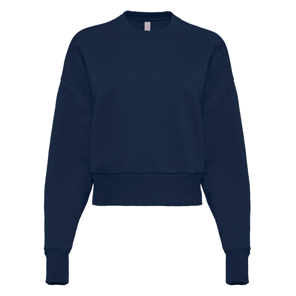 Women's Heavyweight Sweatshirt - Midnight Navy - The American Threads
