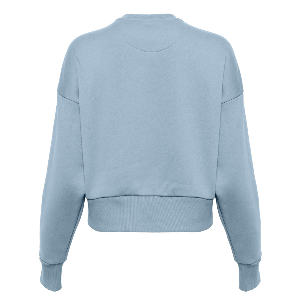 Women's Heavyweight Sweatshirt - Stonewash Denim - The American Threads