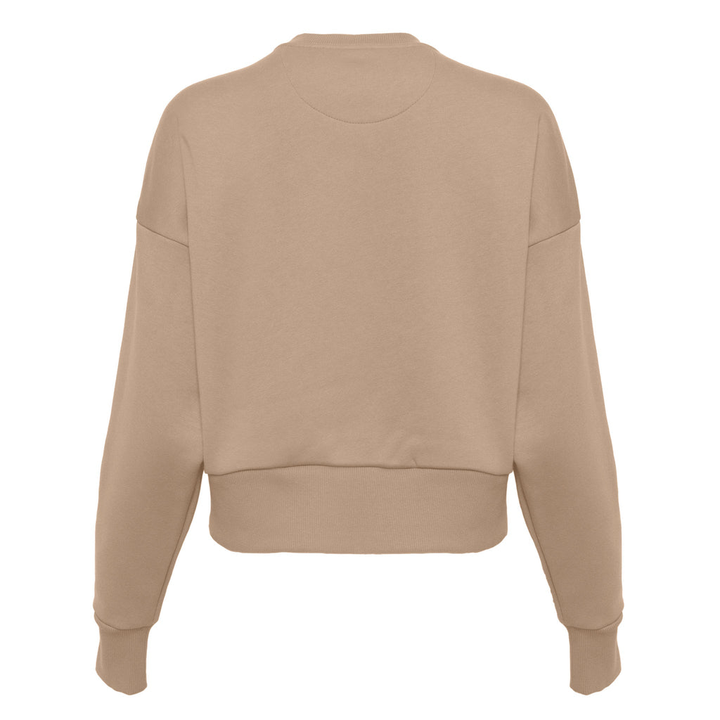 Women's Heavyweight Sweatshirt - Tan - The American Threads