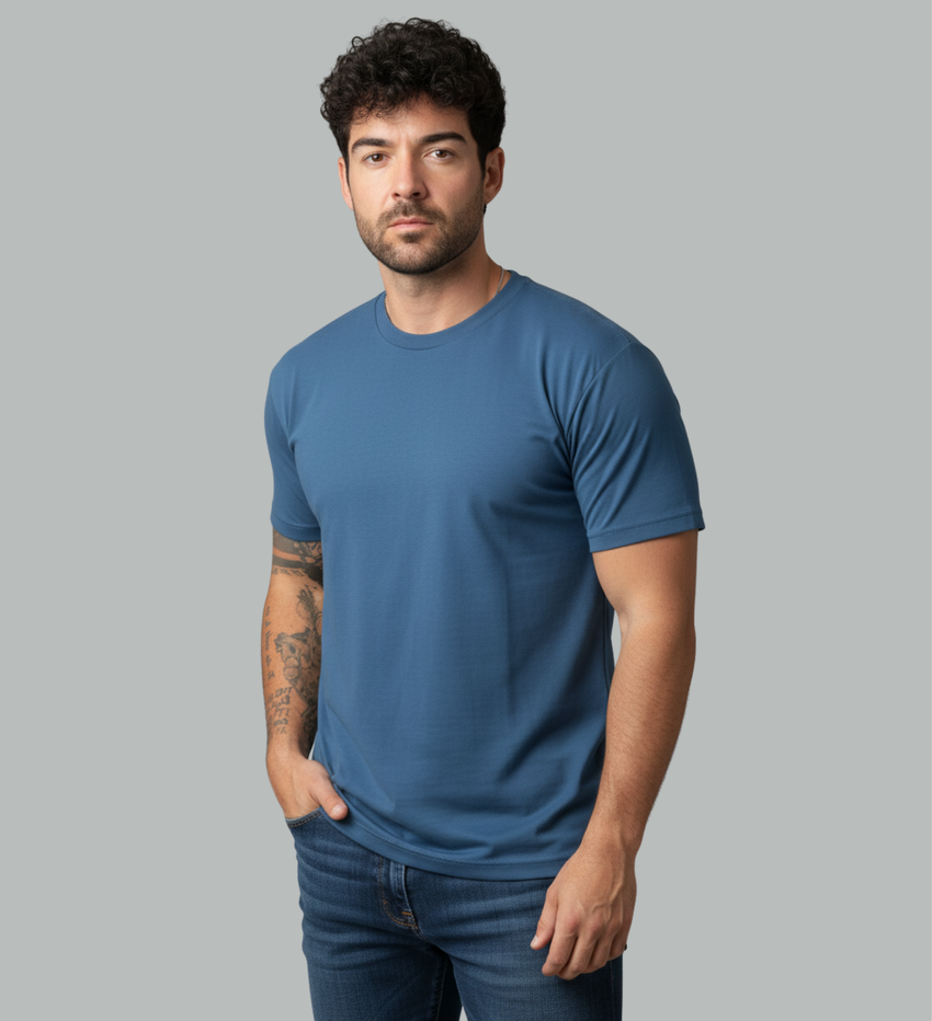Comfy Thread Classic Crew T-Shirt 6-Pack, Sueded Cotton | ComfyThreads