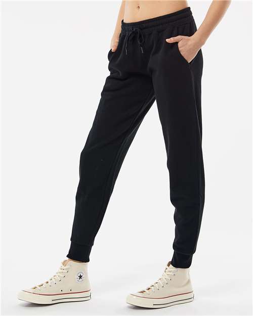 Independent Trading Co. PRM20PNT Women's Sweatpants - Black - Side