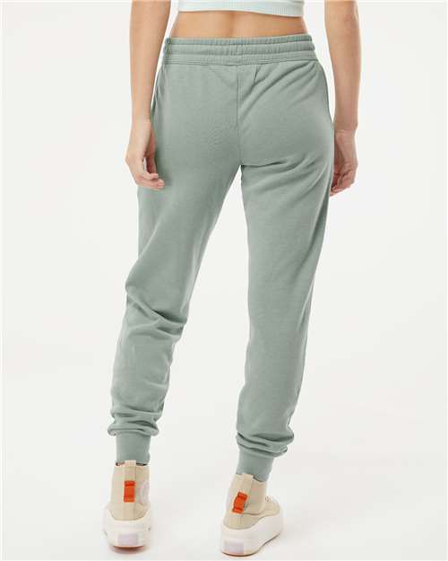 Independent Trading Co. PRM20PNT Women's Sweatpants - Sage - Back