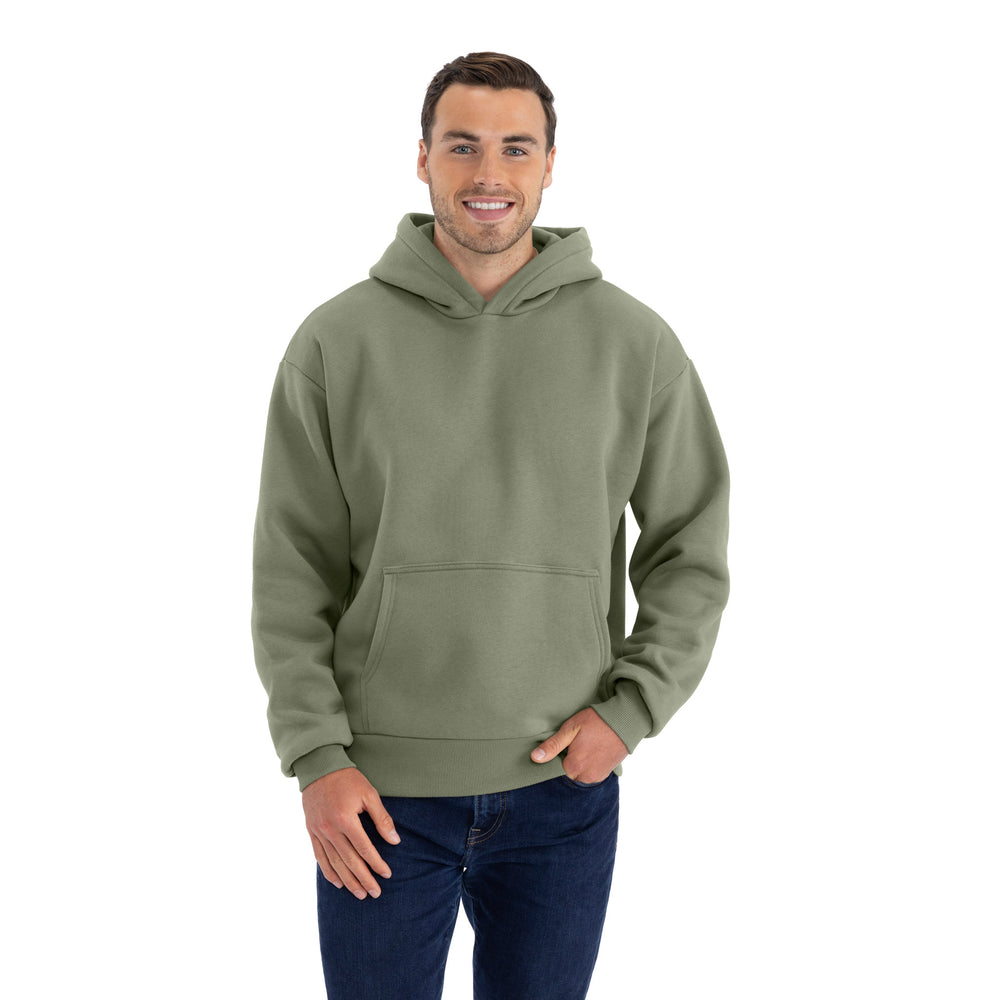 Heavyweight Pullover Hoodie - Light Olive - Comfy Threads