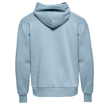 Heavyweight Pullover Hoodie - Stonewash Denim - The American Threads