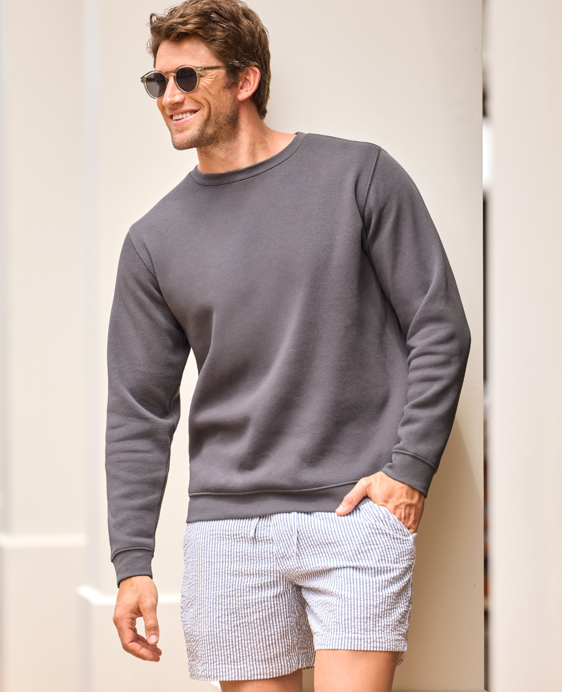 Unisex Elevated Fleece Crewneck Sweatshirt