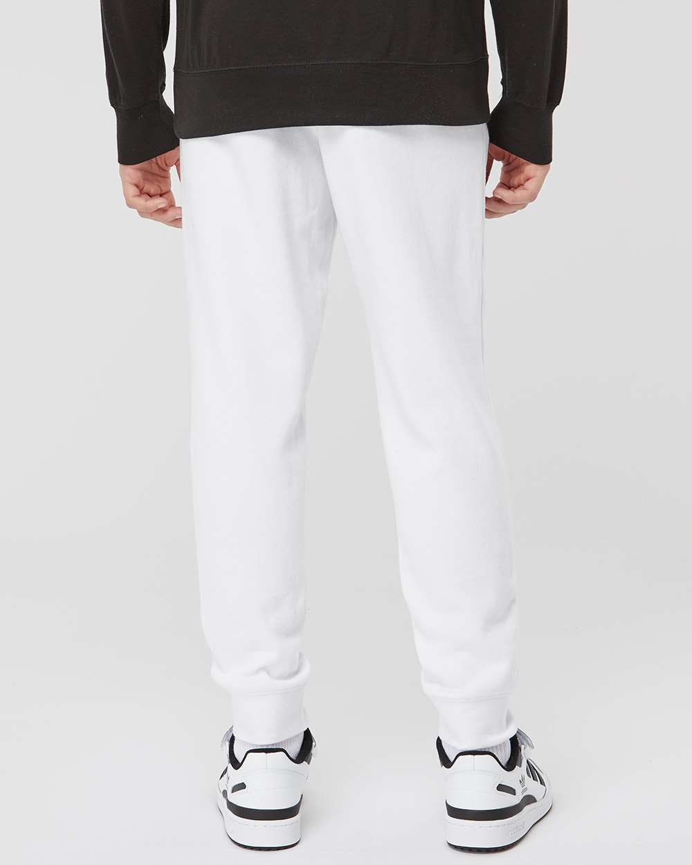 Men's Midweight Fleece Sweatpants - White - L