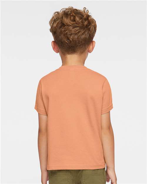Toddler Fine Jersey T-Shirt — Soft Kids Tee [2T-5T] - Sunset - Back