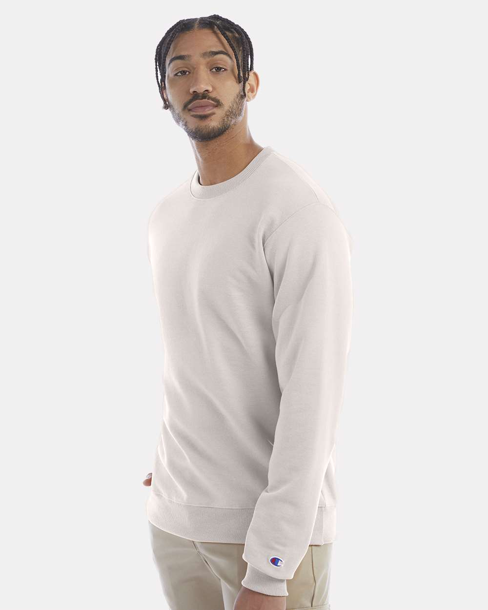 Unisex Powerblend® Crewneck Sweatshirt - Body Blush - S