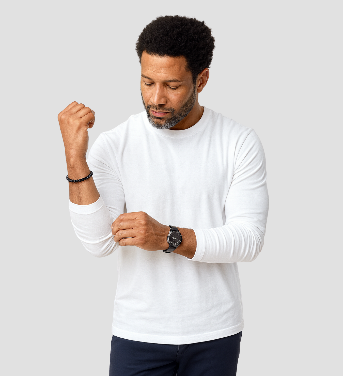 Classic Crew Long Sleeve Tee 6-Pack