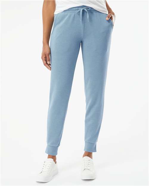 Independent Trading Co. PRM20PNT Women's Sweatpants - Misty Blue - Front