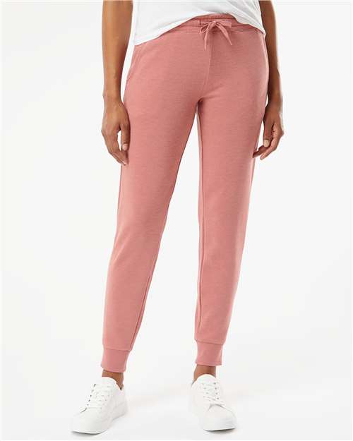 Independent Trading Co. PRM20PNT Women's Sweatpants - Dusty Rose - Front
