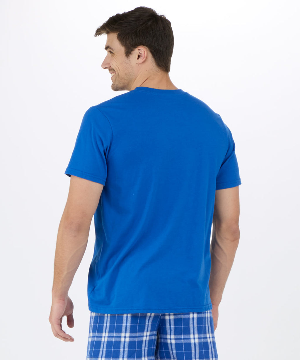 Essential Crewneck Tee - True Royal