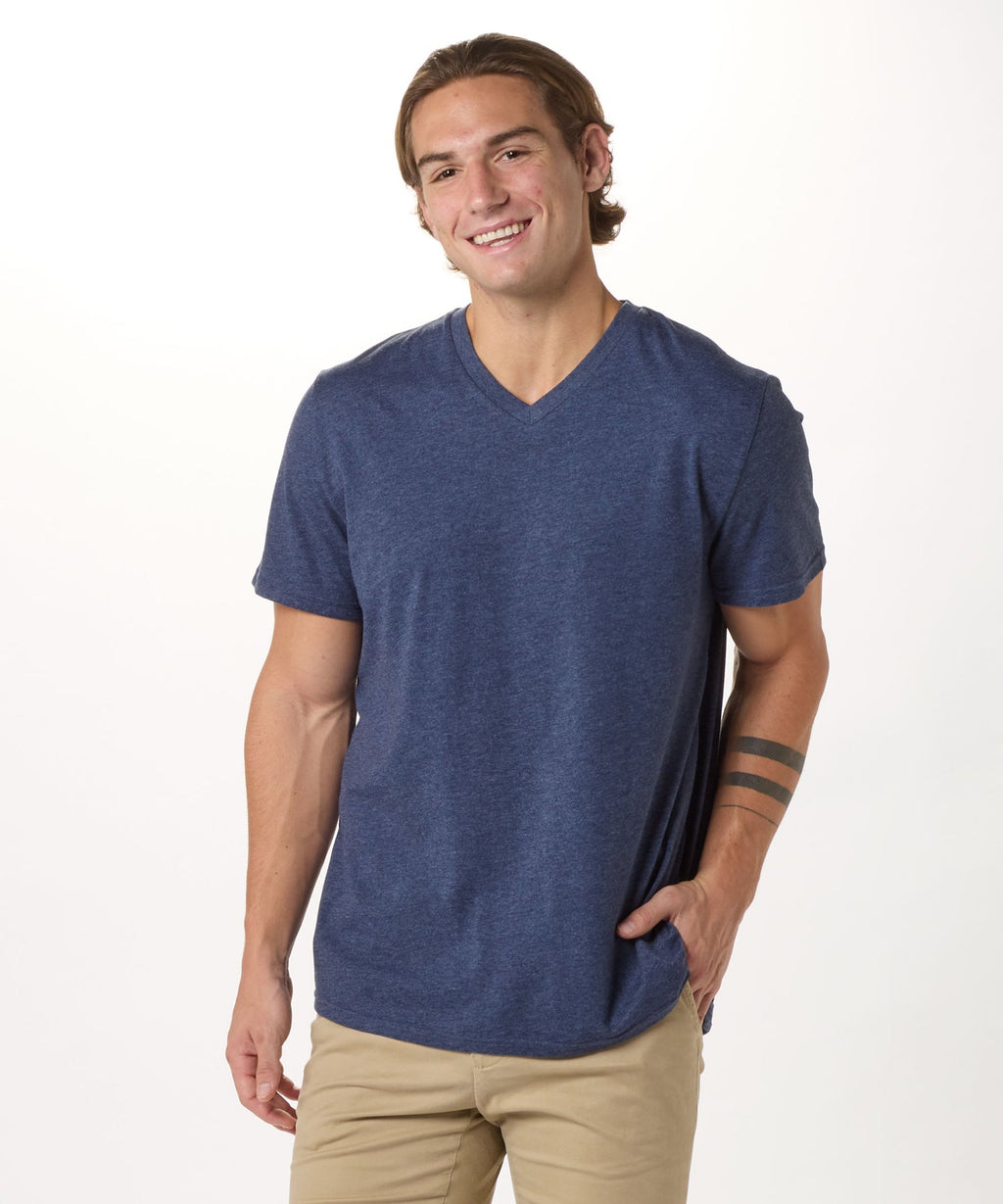 Men's High V-Tee - Denim