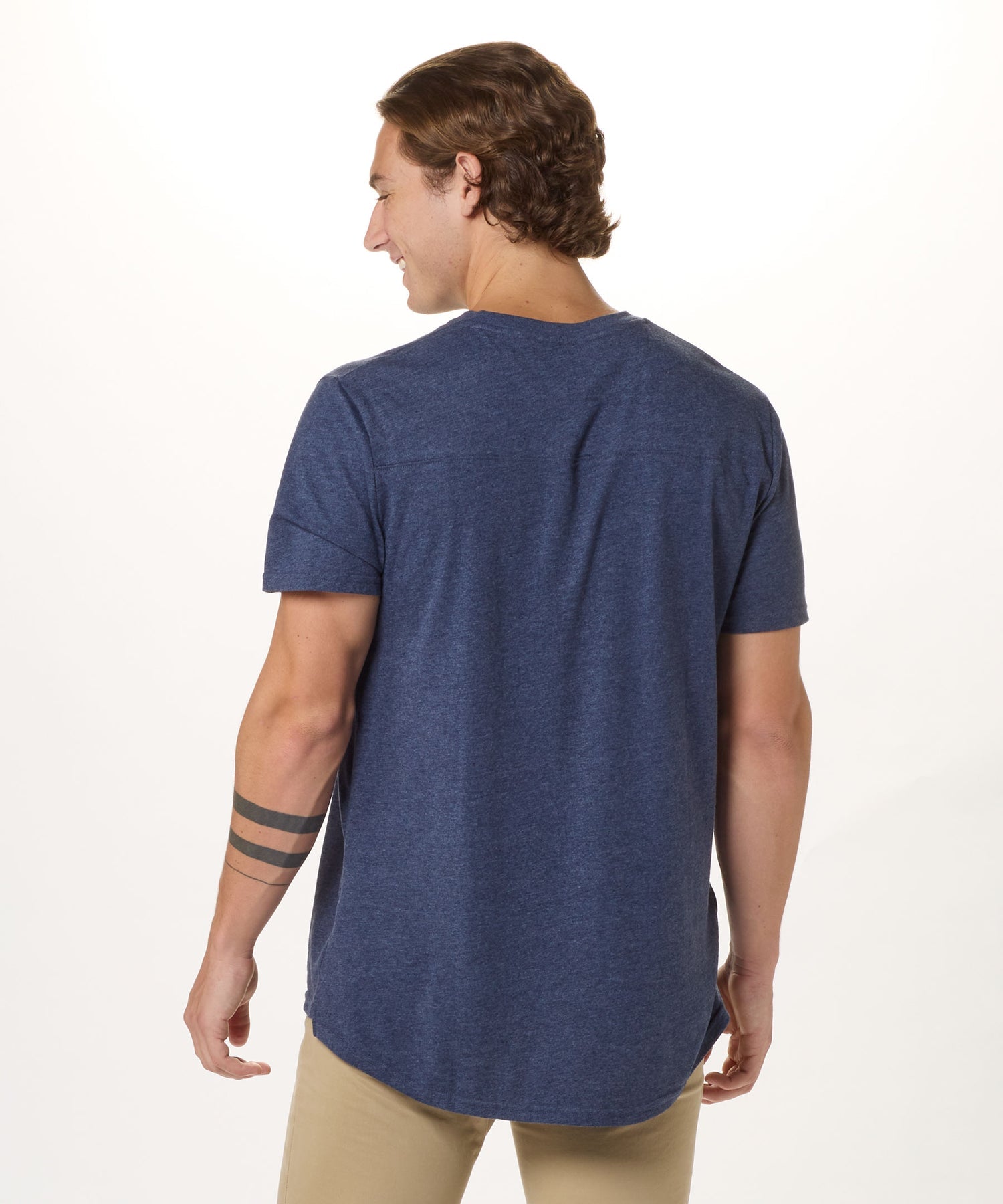 Men's High V-Tee - Denim
