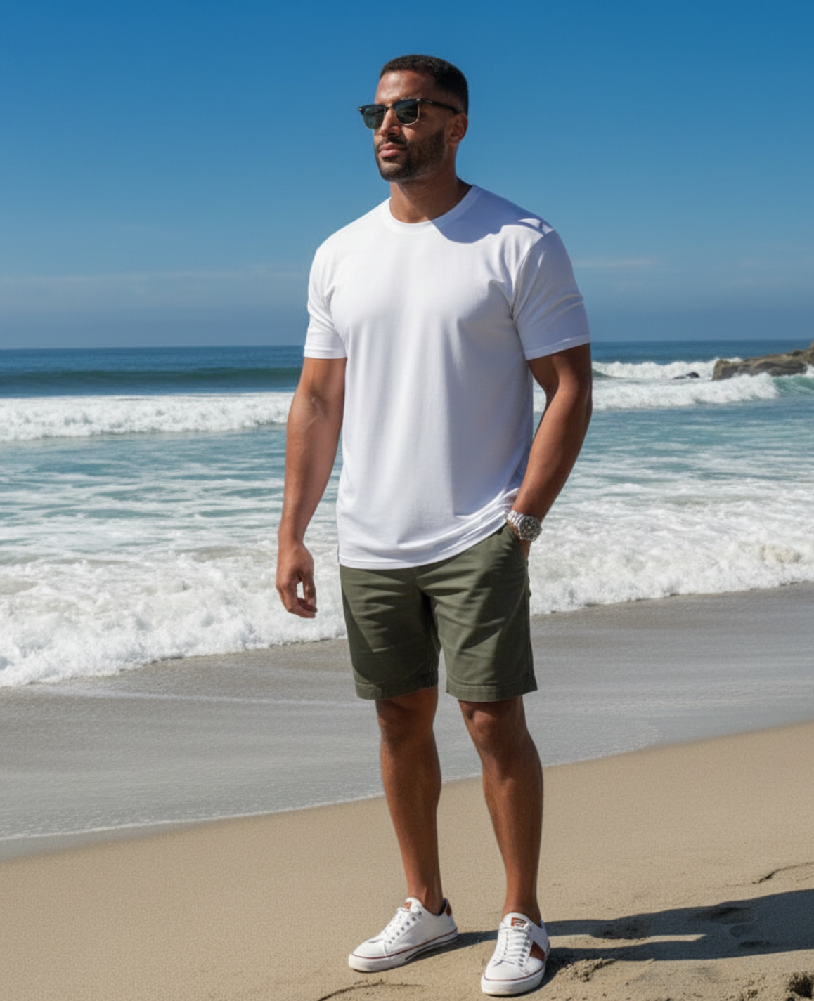 Ultra-Soft Bamboo Tee - White