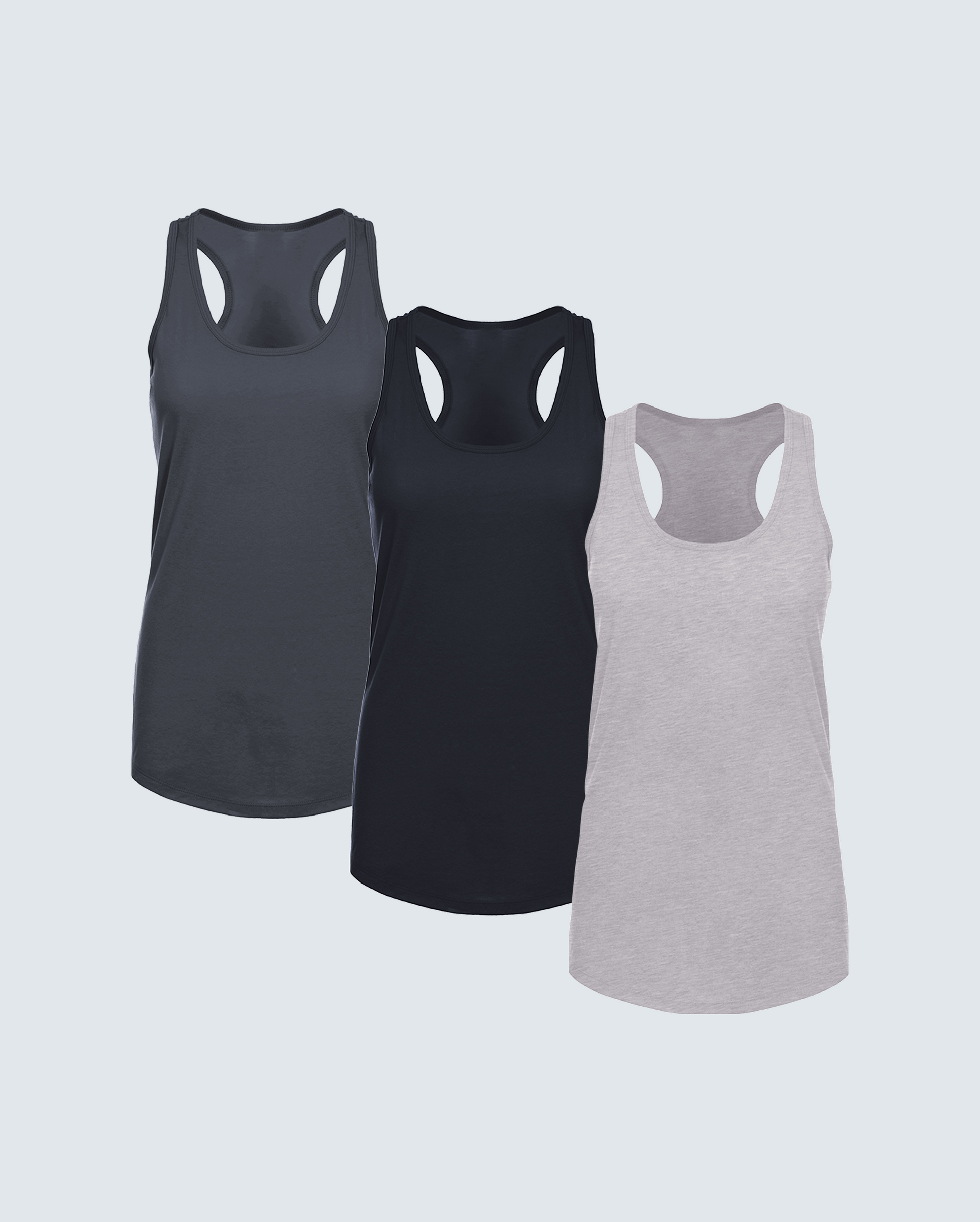Women's Everyday Racerback Tank 3-Pack