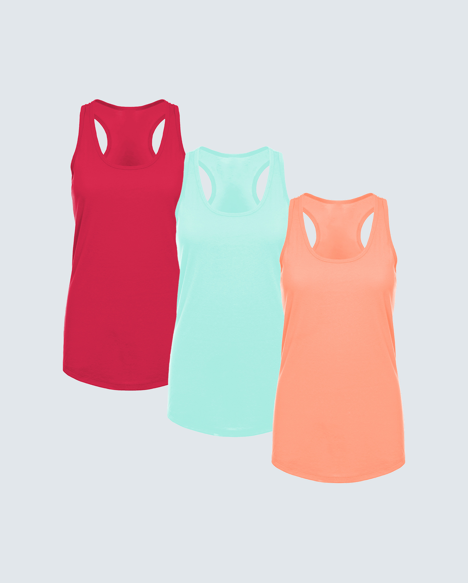 Women's Everyday Racerback Tank 3-Pack