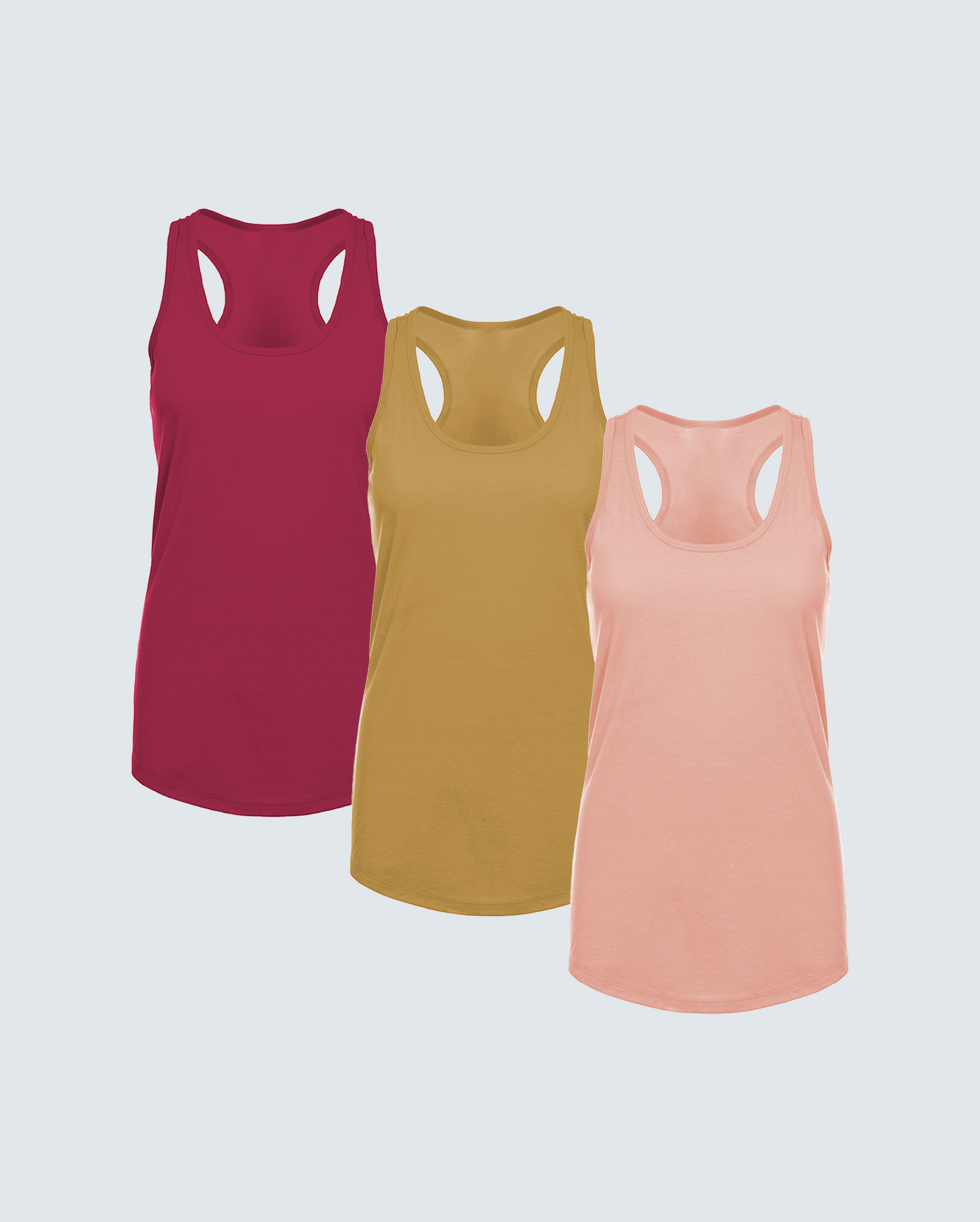 Women's Everyday Racerback Tank 3-Pack