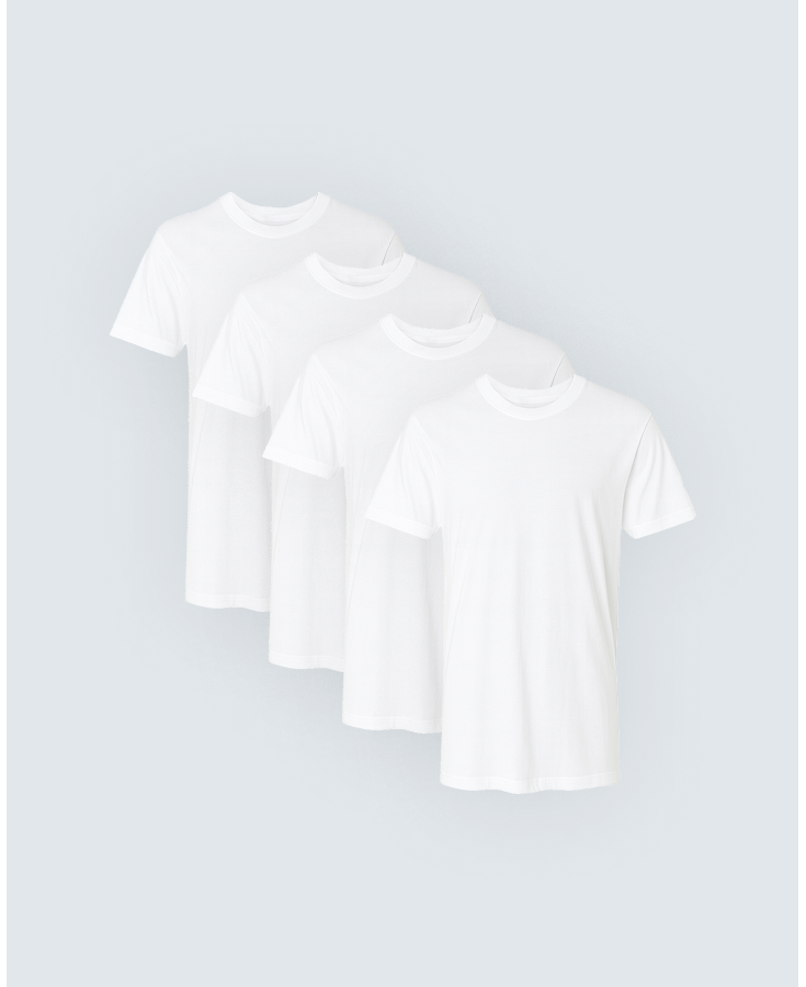 Ultra-Soft Bamboo Tee - 4 Pack