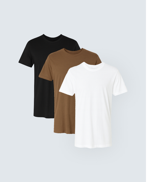 Ultra-Soft Bamboo Tee - 3 Pack